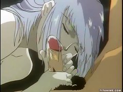Nervous Anime Teen With Fucking Big Tits Gives Head And Gets Banged